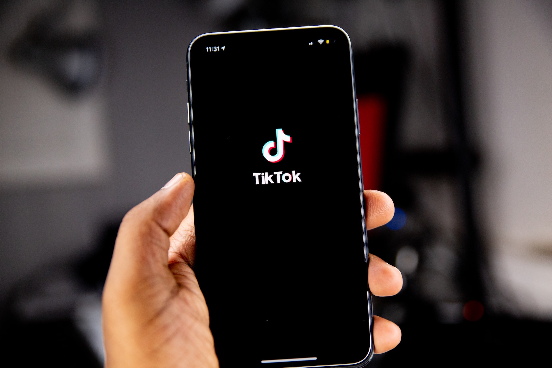 tiktok app on a phone